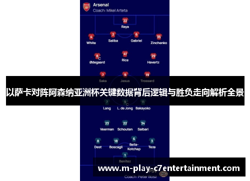 以萨卡对阵阿森纳亚洲杯关键数据背后逻辑与胜负走向解析全景